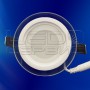Светильник со стеклом LS-5730 круглый 5Вт холодный свет