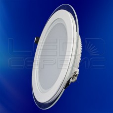 Светильник со стеклом LS-5730 круглый 15Вт теплый свет