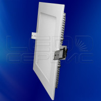 Светильник Slim LS-2835 квадратный 12Вт холодный свет
