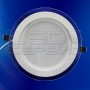 Светильник со стеклом LS-5730 круглый 15Вт теплый свет