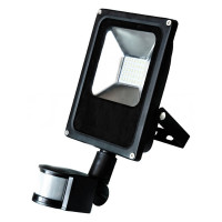 Прожектор матричный светодиодный LS-SMD 10W Slim с датчиком движения